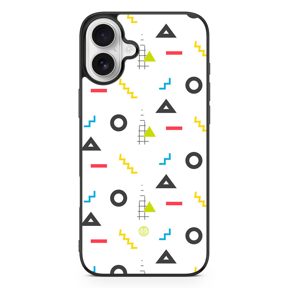 iPhone 16 Plus Case - 80s Pattern