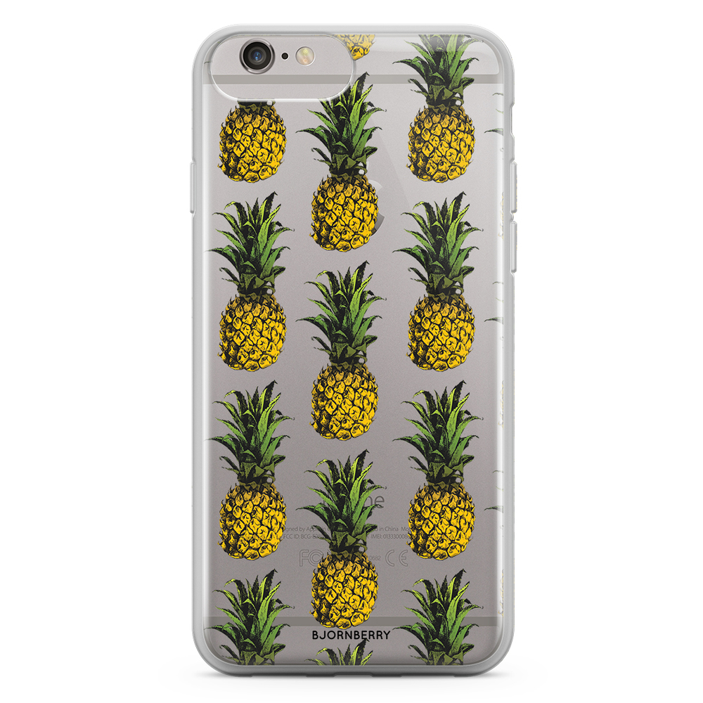 iPhone 6 Plus/6s Plus Fashion Case - Pineapple Pattern