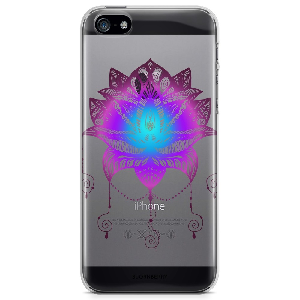 iPhone 5/5S/SE (2016) TPU Case - Lotus Flower