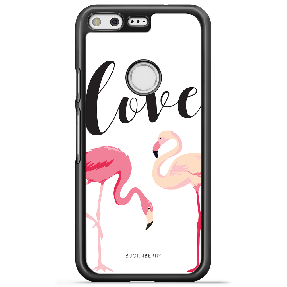 Google Pixel Case - Love Flamingo
