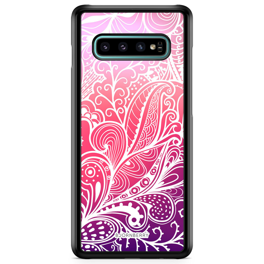 Samsung Galaxy S10 Plus Case - Colorful Flowers