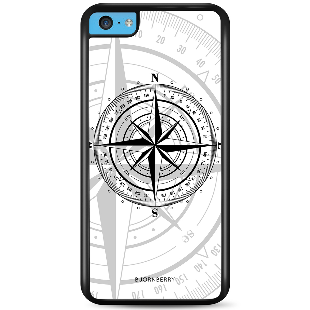 iPhone 5C Case - Compass White