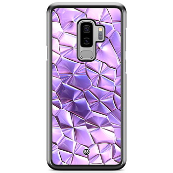Samsung Galaxy S9 Plus Skal - Purple Crystal