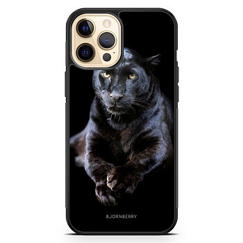 iPhone 12 Pro Max Skal - Svart Panter