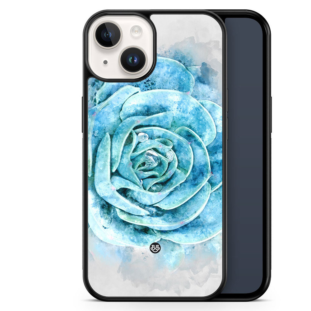 iPhone 14 Case - Blue Cactus
