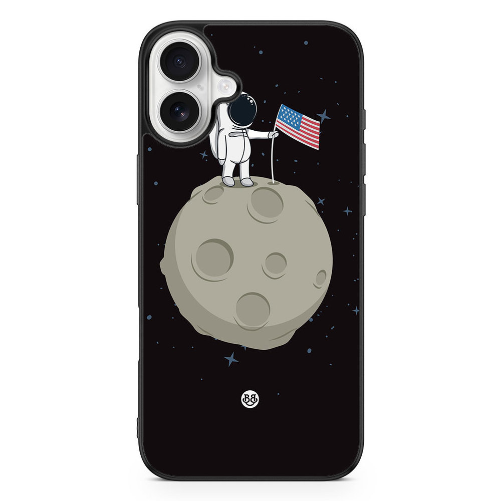iPhone 16 Plus Case - Walk on the moon