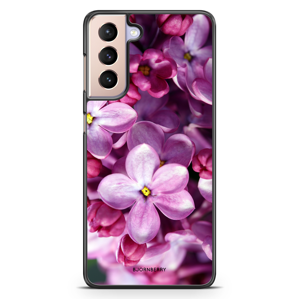 Samsung Galaxy S21 Case - Purple Spring Flower