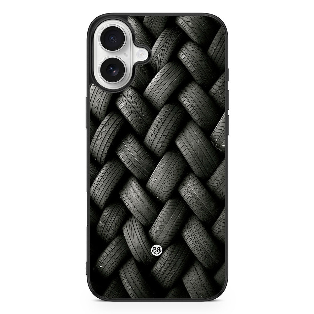 iPhone 16 Plus Case - Wall of tires