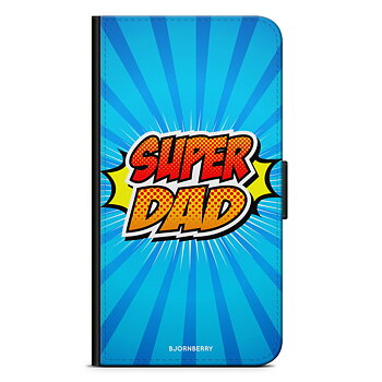 Huawei P40 Pro Wallet Case - Super Dad