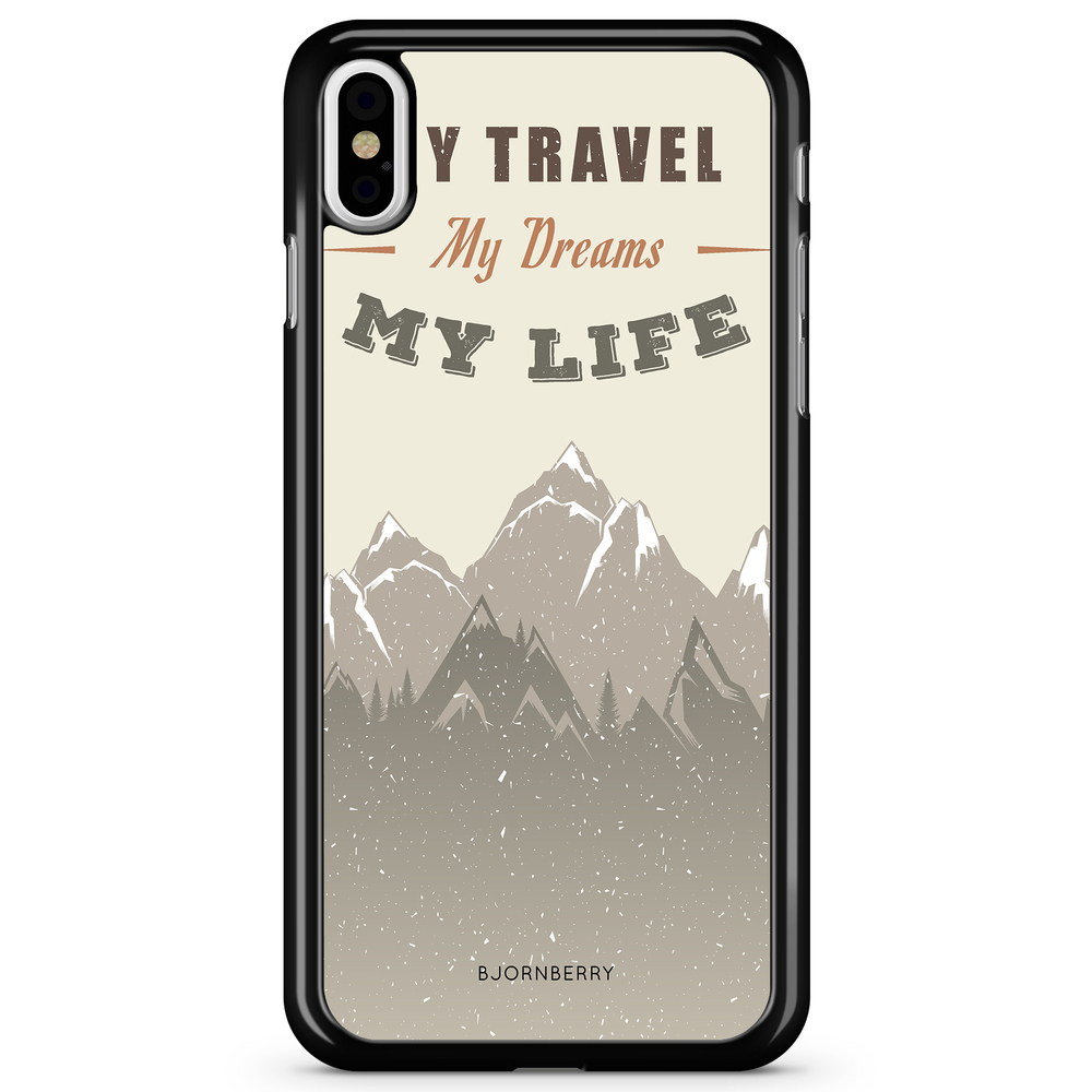 iPhone X / XS Case - My Travels, My Life