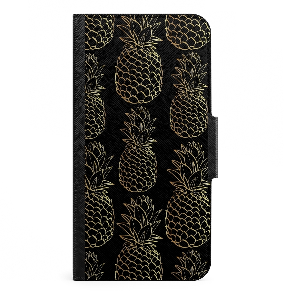 Naive Samsung Galaxy S21 Plus Wallet Case- Pineapple