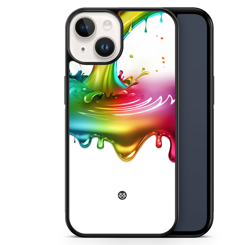 iPhone 14 Case - Rainbow Splash