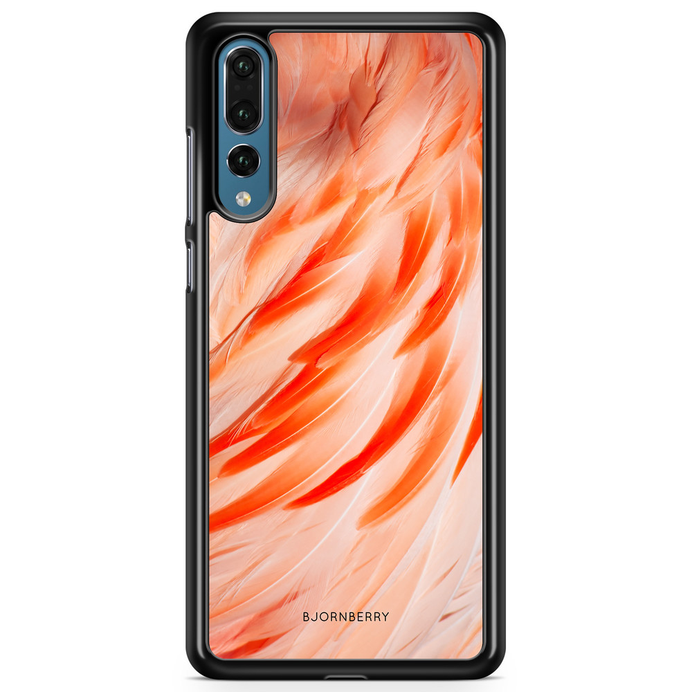 Huawei P20 Pro Case - Flamingo Feathers