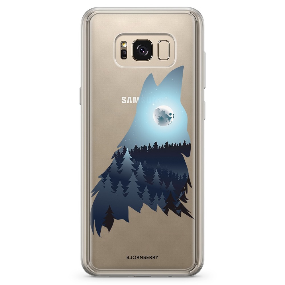 Samsung Galaxy S8 Fashion Case - Forest Wolf