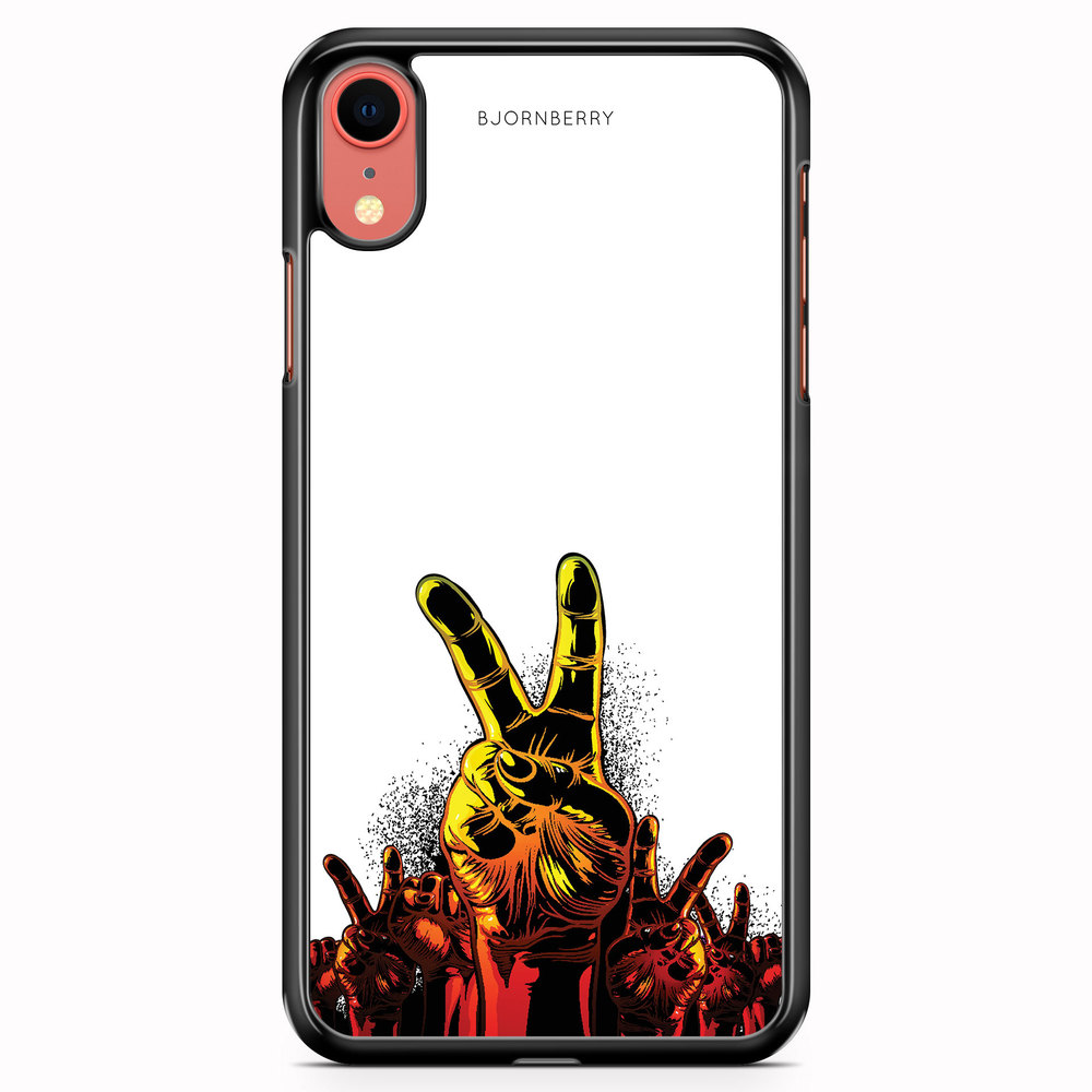 iPhone XR Case - Peace Hands