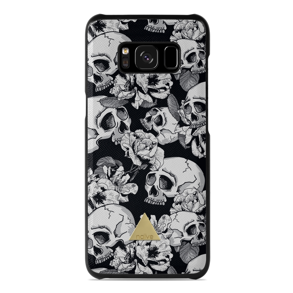 Naive Samsung Galaxy S8 Case - Skulls & Roses