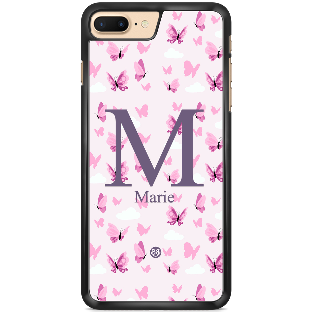 iPhone 7 Plus Custom Case  - AWAKEN - Butterfly Pink