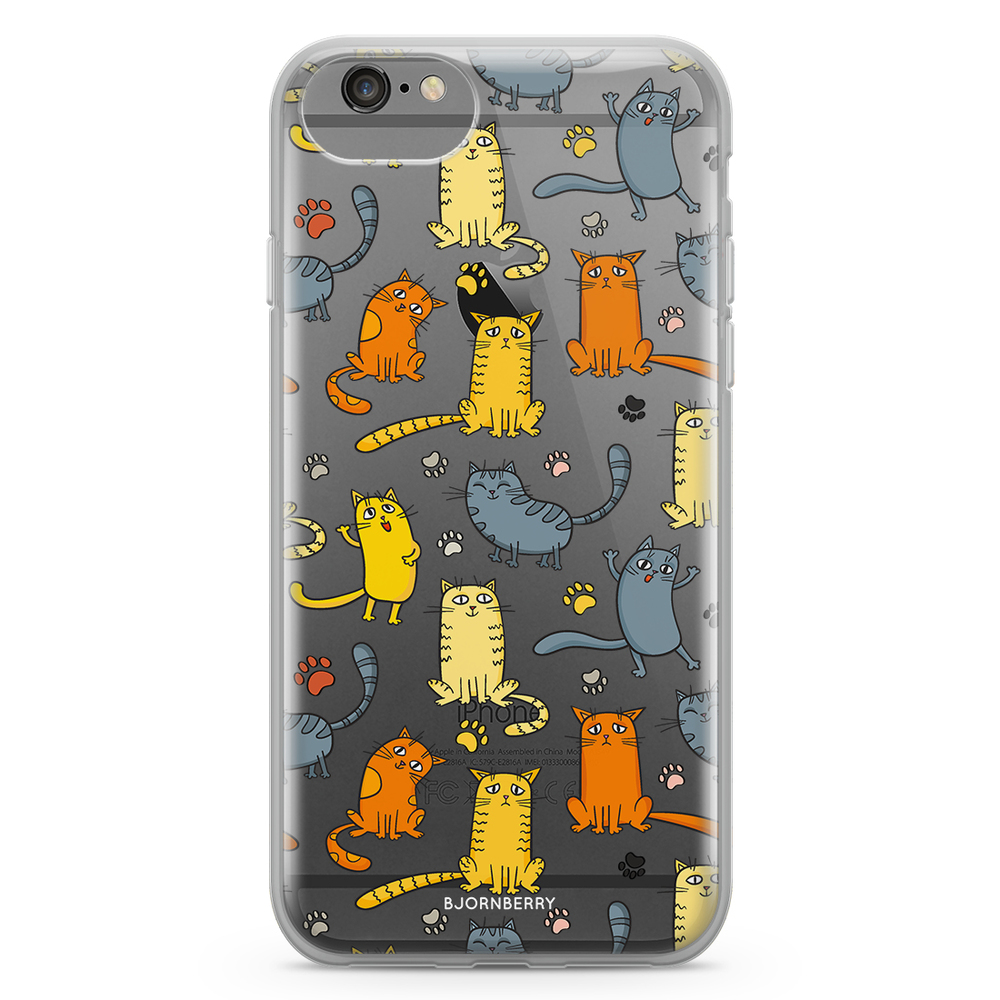 iPhone 6/6s Fashion Case - Cat pattern