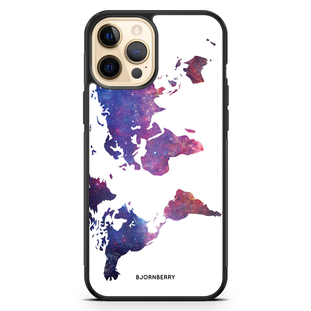 iPhone 12 Pro Max Case - World Map Space