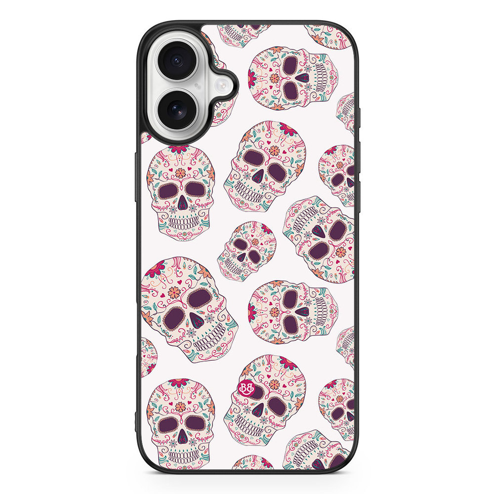 iPhone 16 Plus Case - Calavera Skulls