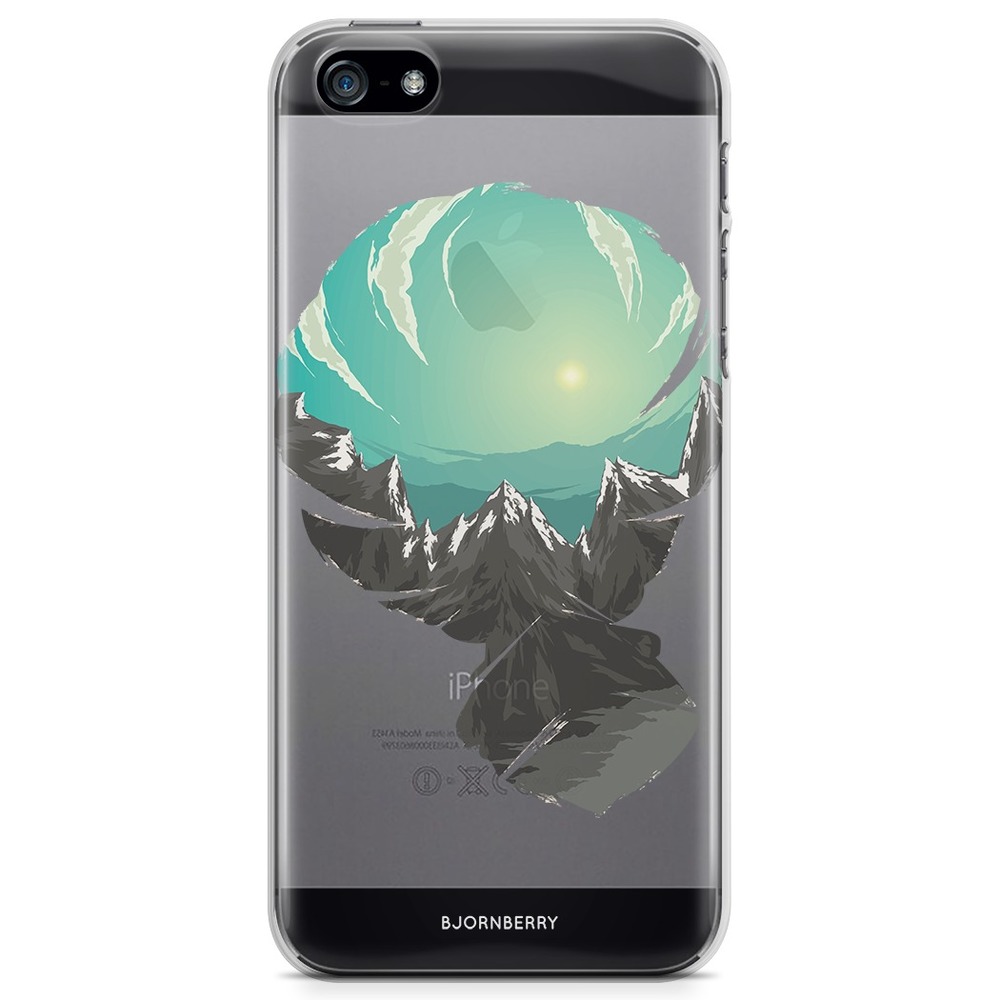 iPhone 5/5S/SE (2016) TPU Case - Baloon Mountain