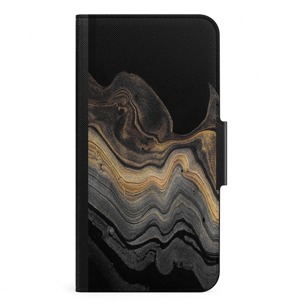 Naive Samsung Galaxy S21 Plus Wallet Case- Gold Dust
