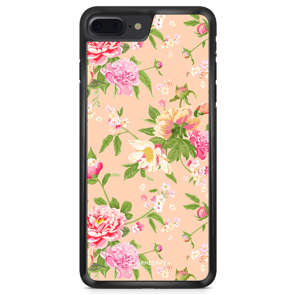 iPhone 8 Plus Case - Peony Flowers