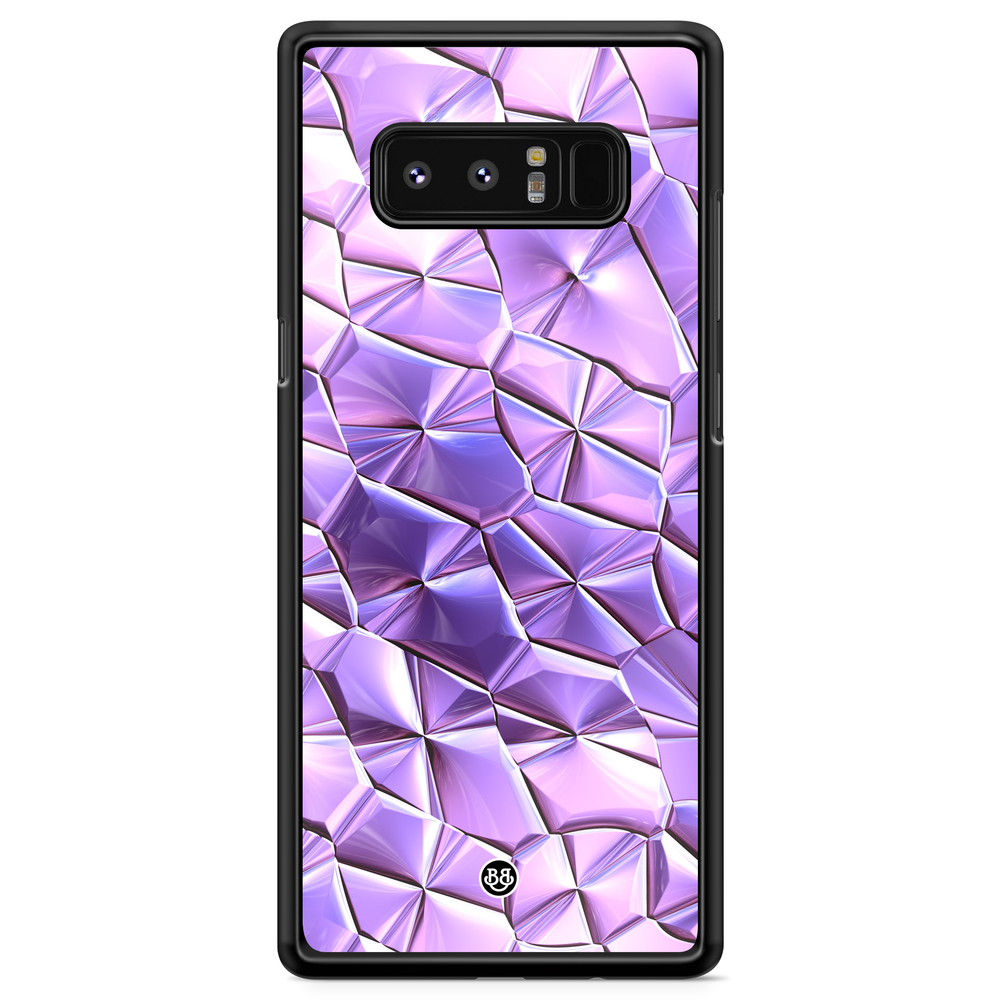 Samsung Galaxy Note 8 Case - Purple Crystal