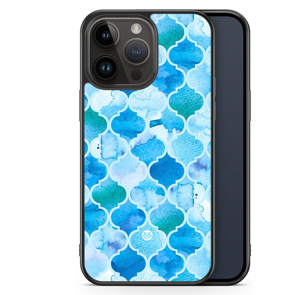 iPhone 14 Pro Max Case - Watercolor Moroccan