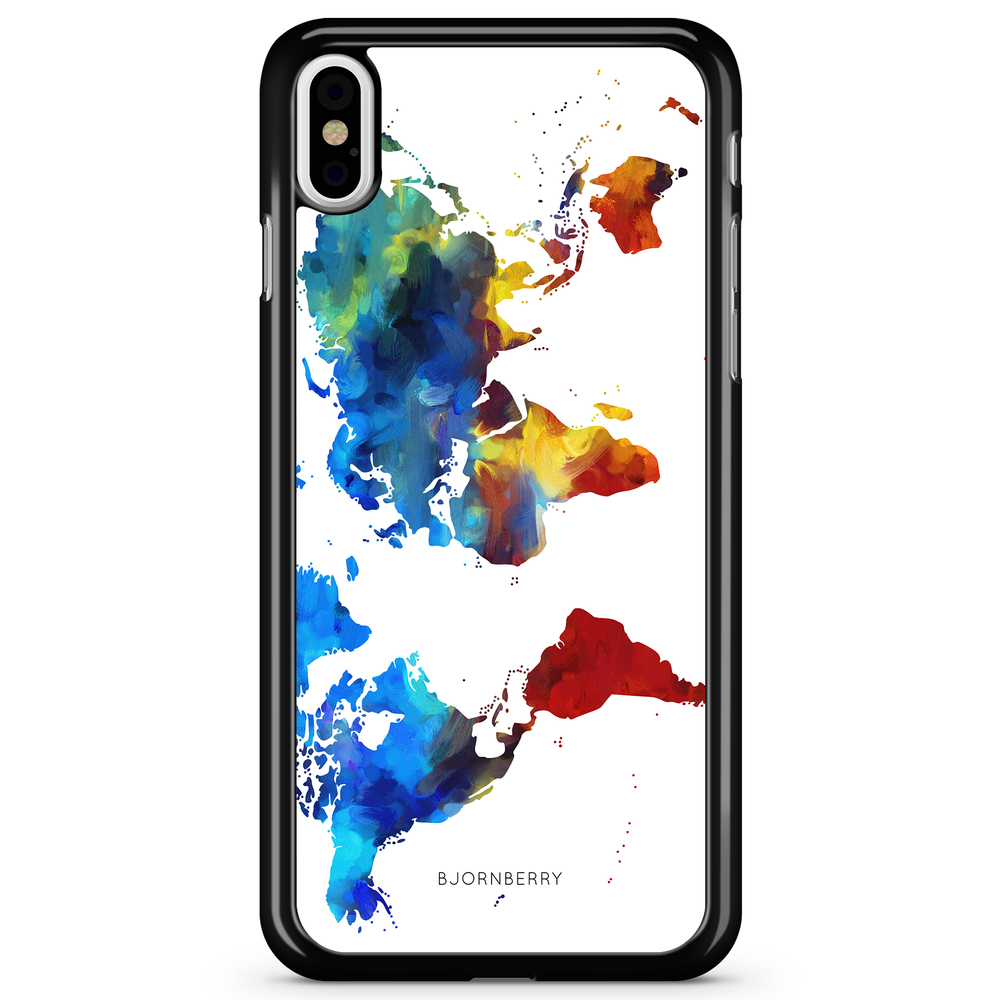 iPhone X / XS Case - World Map