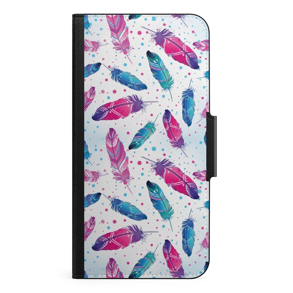 Naive Samsung Galaxy S21 Plus Plånboksfodral - Feathers