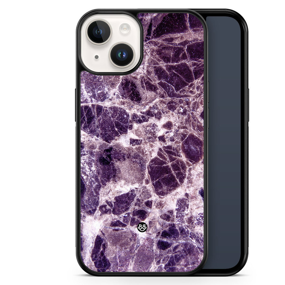 iPhone 14 Case - Purple Marble