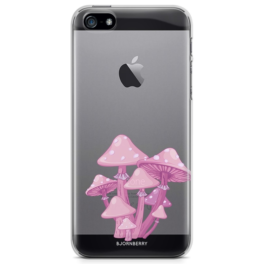 iPhone 5/5S/SE (2016) TPU Case - Magic Mushroom