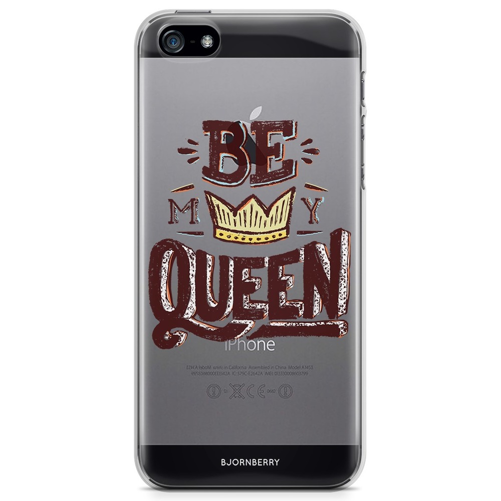 iPhone 5/5S/SE (2016) TPU Case - Be My Queen