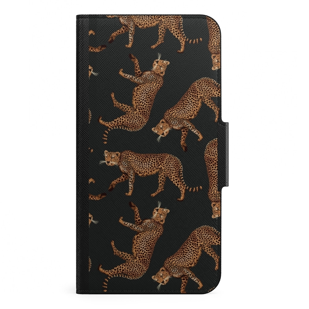 Naive Samsung Galaxy S21 Plus Wallet Case- Cheetah