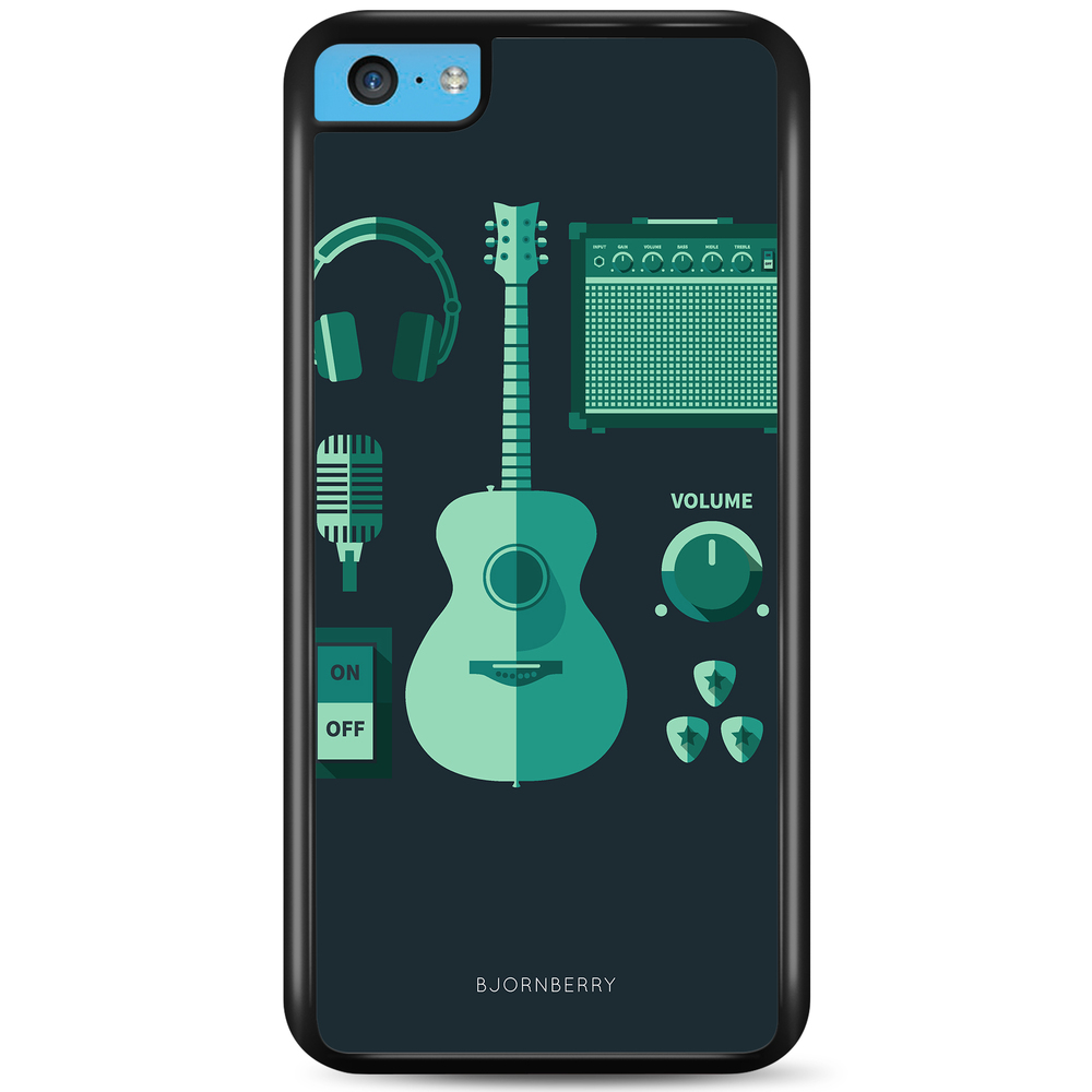 iPhone 5C Case - Guitar