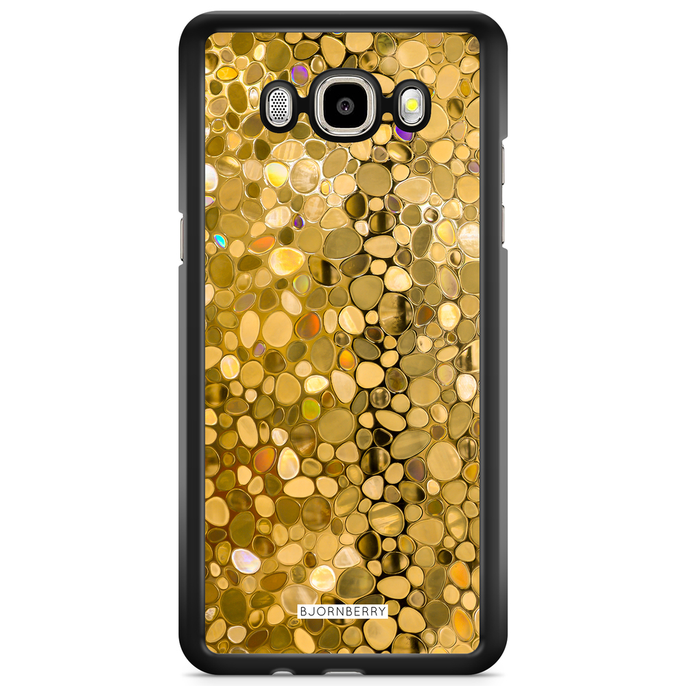 Samsung Galaxy J3 (2016) Case - Stained Glass Gold