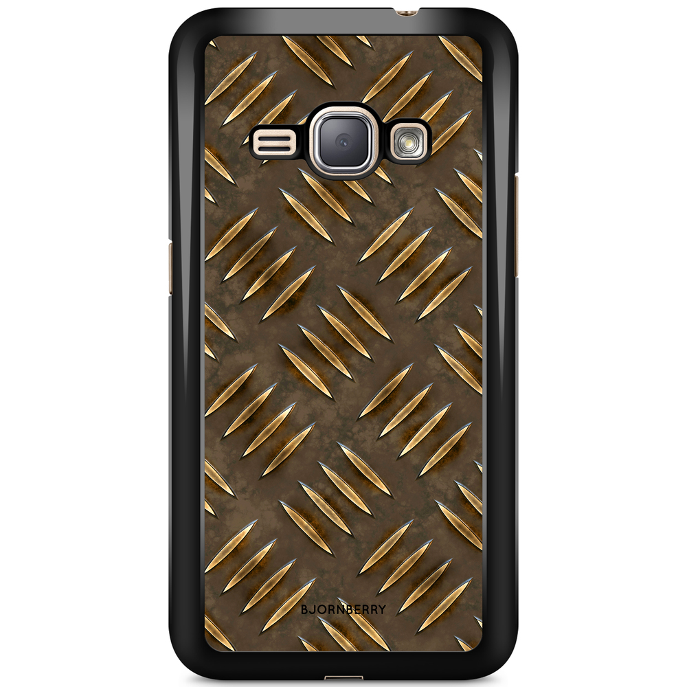 Samsung Galaxy J1 (2016) Case - Steel Pattern
