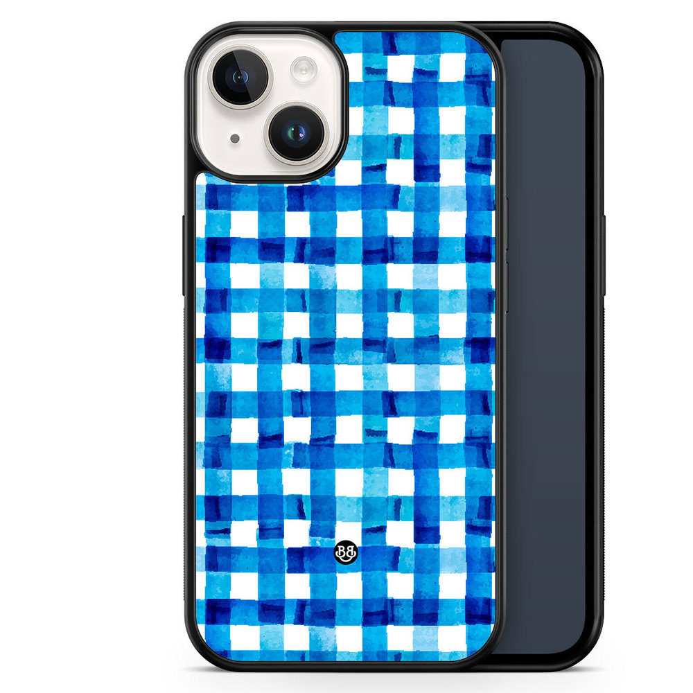 iPhone 14 Case - Blue Stripes