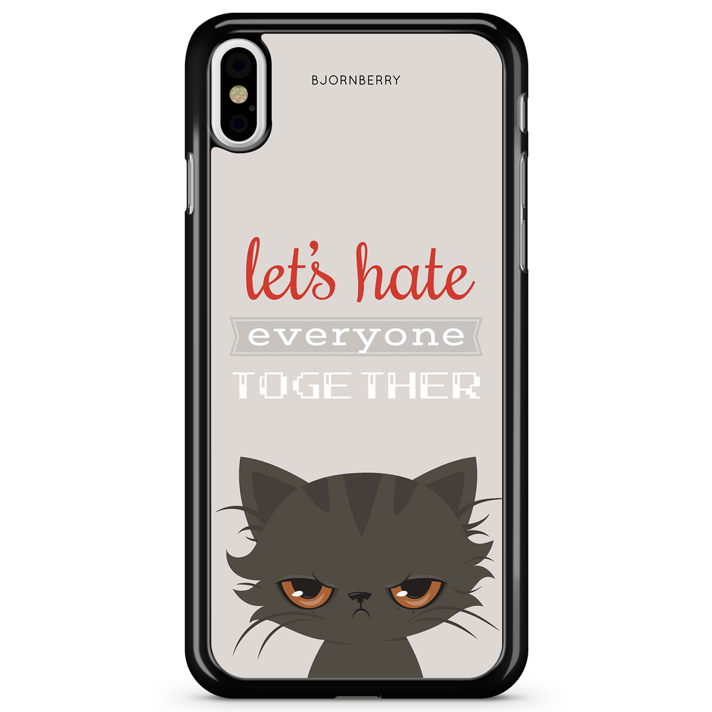 iPhone X / XS Case - Angry Cat