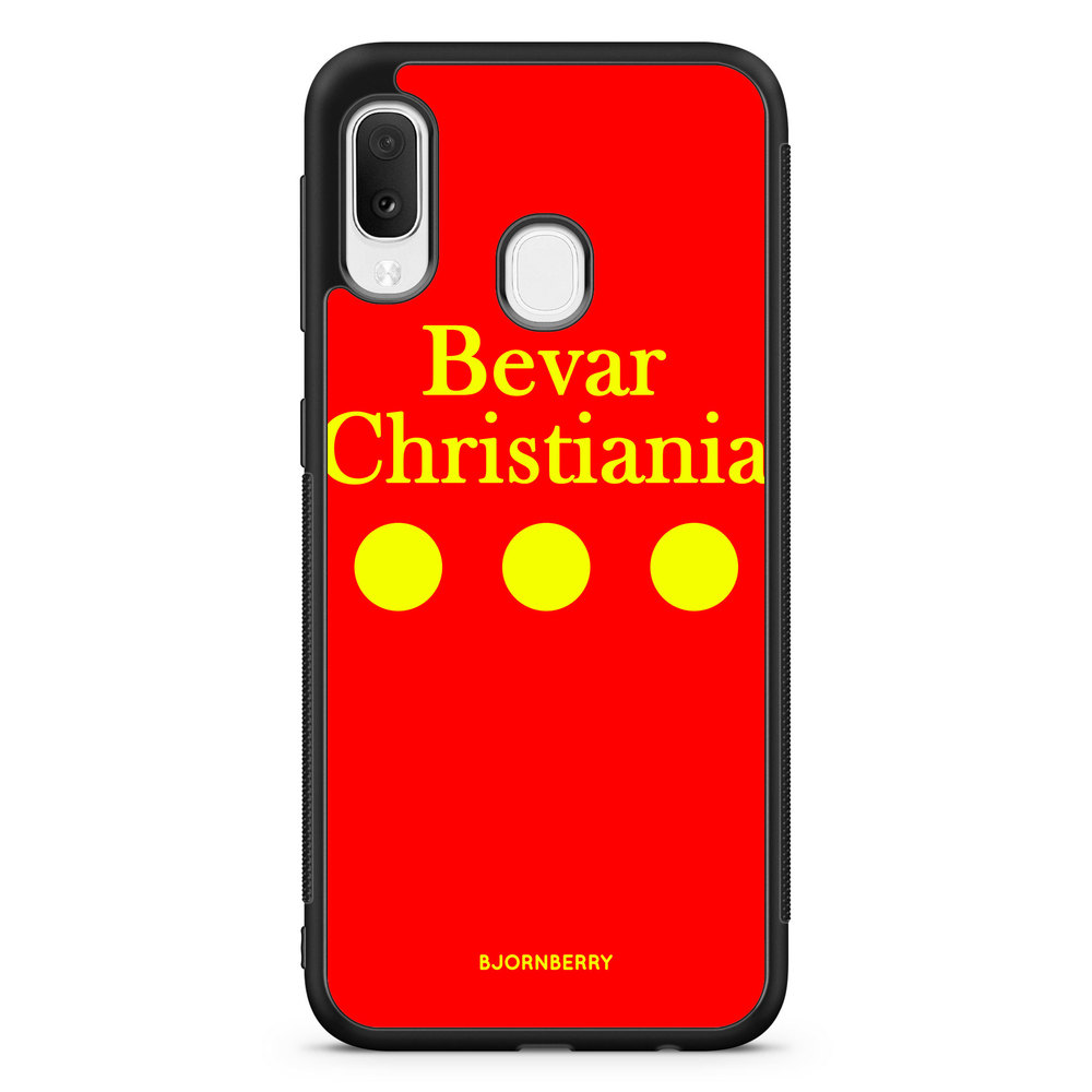Samsung Galaxy A20e Case - Bevar Christiania