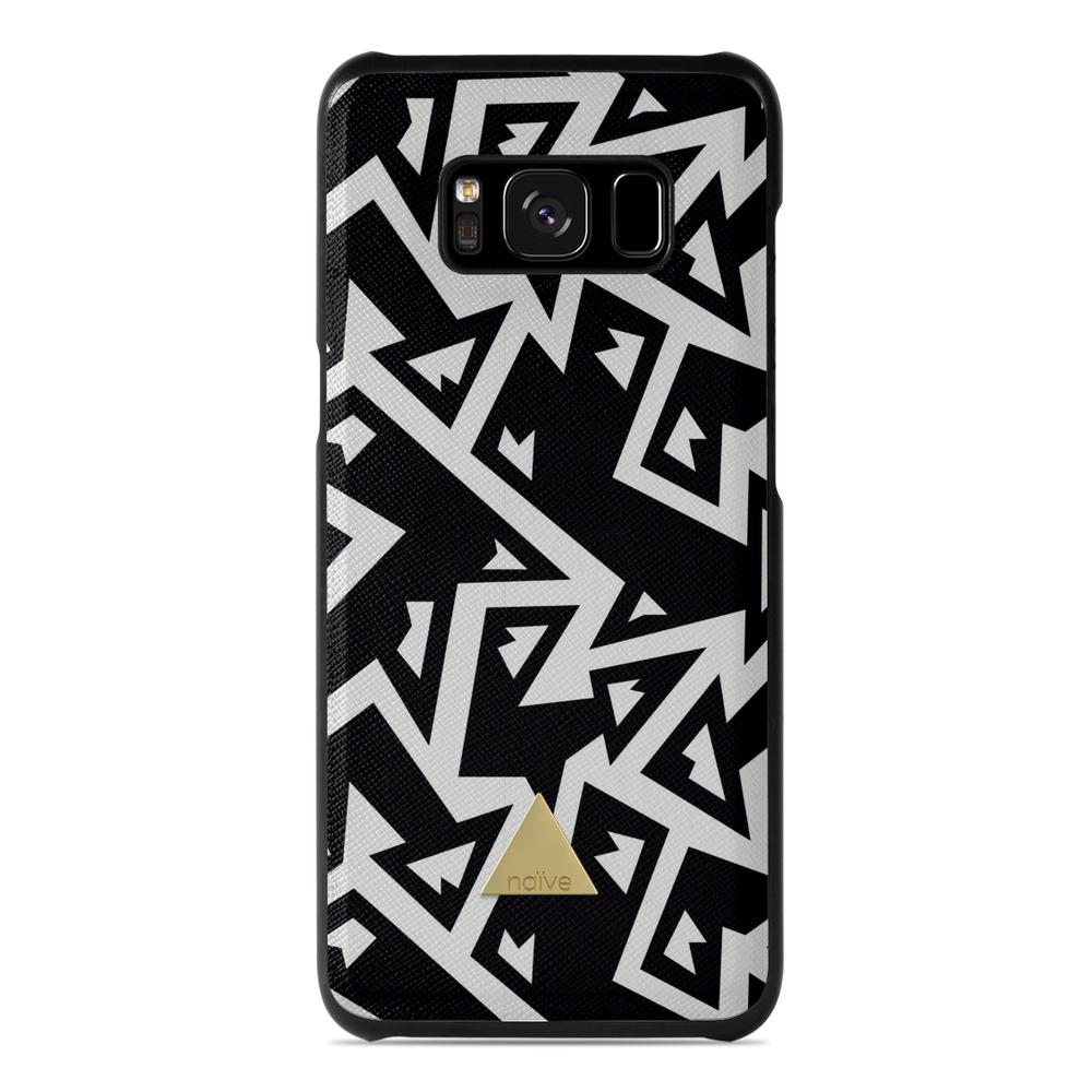Naive Samsung Galaxy S8 Case - Monochrome
