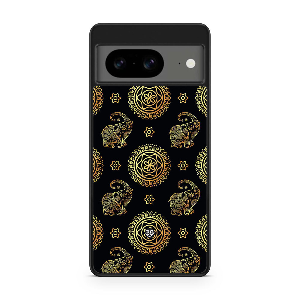 Google Pixel 8 Case - Elephant Gold