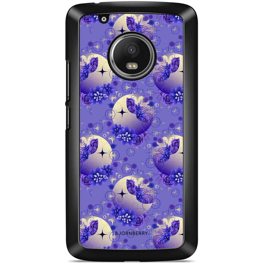 Moto G5 Plus Case - Moon pattern