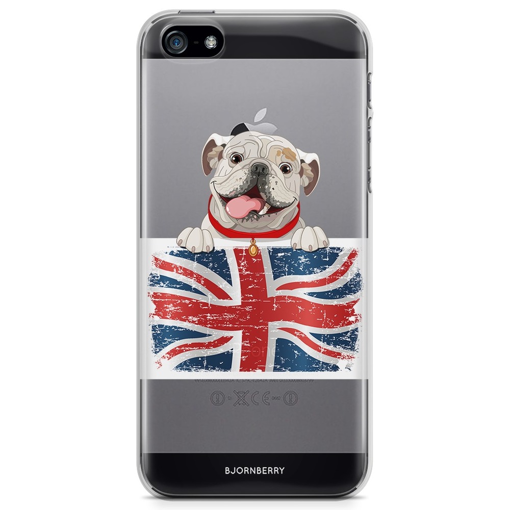 iPhone 5/5S/SE (2016) TPU Case - English Bulldog