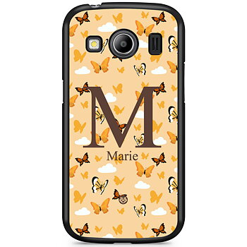 Samsung Galaxy Ace 4 Skal Custom - AWAKEN - Orange Butterfly