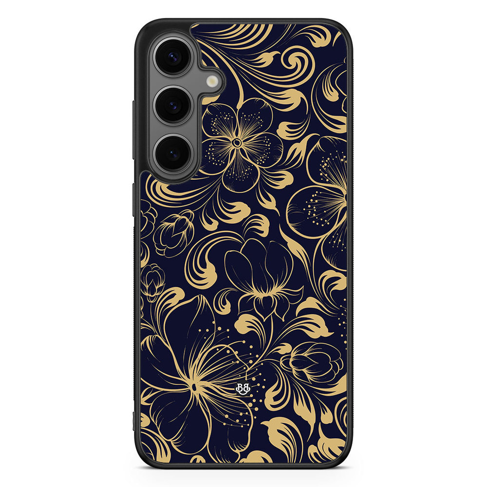 Samsung Galaxy S24 Plus Case - Blue Flowers