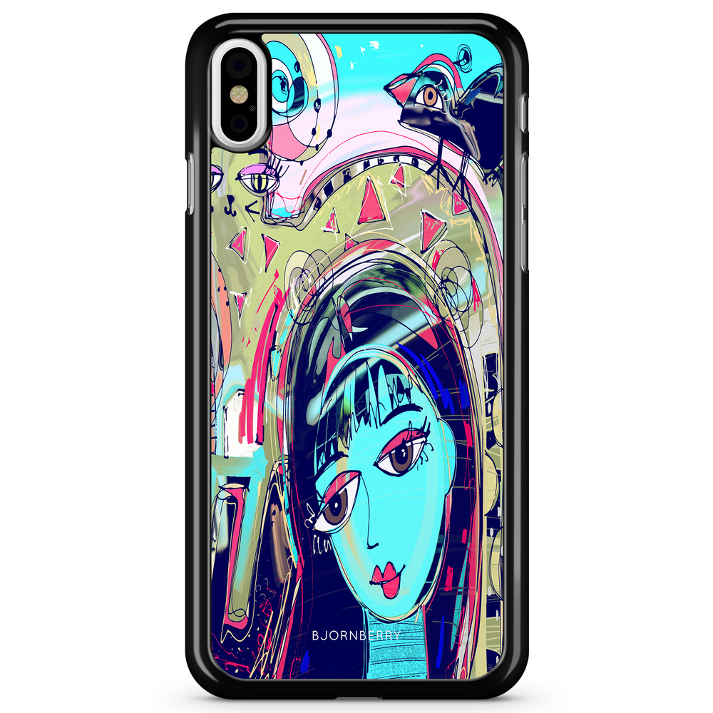 iPhone X / XS Case - Abstract Cat