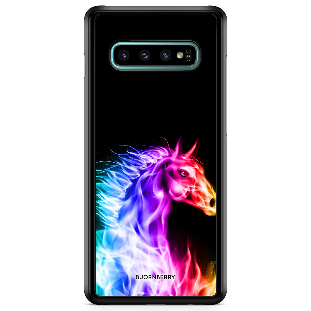 Samsung Galaxy S10 Plus Case - Flames Horse