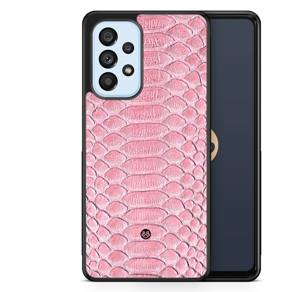 Samsung Galaxy A53 5G Case - Salmon Snake